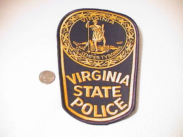 VIRGINIA STATE TROOPER HIGHWAY PATROL POLICE OFFICER LAW ENFORCEMENT 