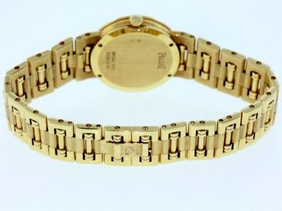   K81 Quartz Solid 18K Yellow Gold Diamond Women Watch W/Box  