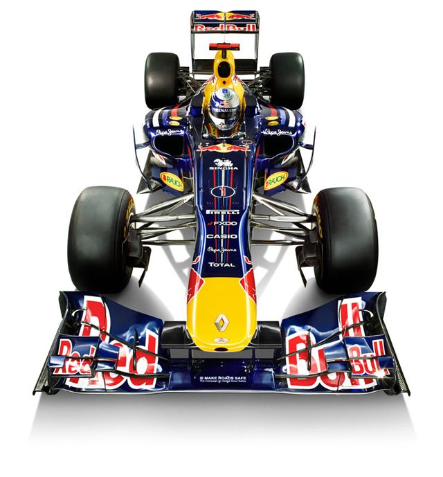 SR040 1/10 2011 F1 Red Bull RB7 Decal Sticker for Tamiya F104 Body