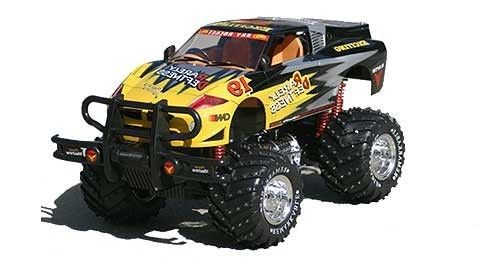RC Remote Control 17 Cross Country Truck YELLOW NEW  