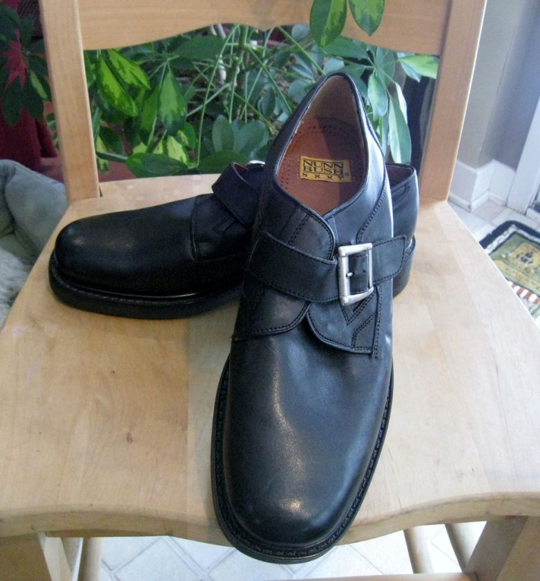 Mens Nunn Bush NXXT Black Leather Oxford Shoes Sz 12  