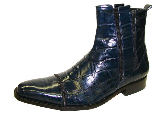 Giorgio Brutini Genuine Leather Mens Boots 21021 Navy All Sizes  