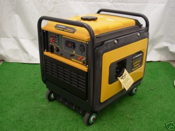 Portable Gas Generator ROBIN 4,300 WATT 7 HP SUBARU  