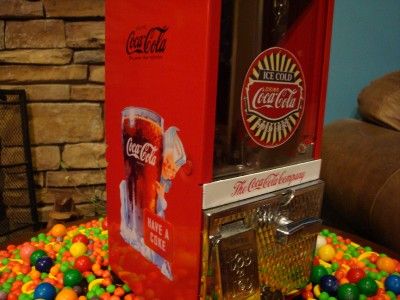   Toy N Joy *COCA COLA* Gumball Candy Vending Machine COKE Signs  