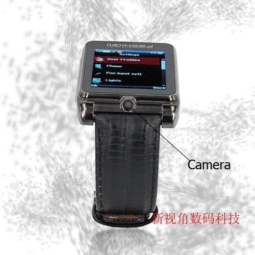 NEW 2012 Hot NEWEST Unlocked Ice Cool Metal Wrist Watch Cell Phone AT 