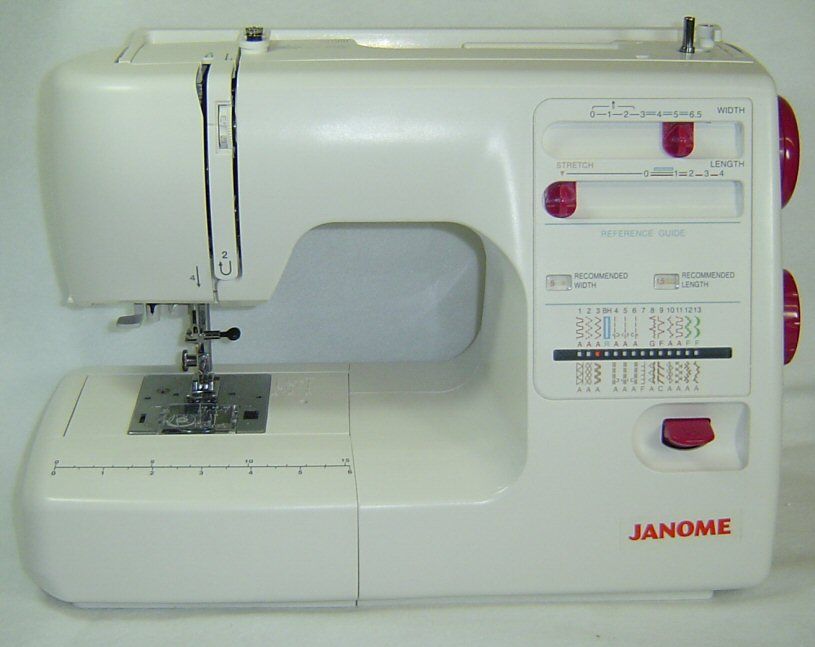 Janome Sewing Machine Quilting 18221 + Top Drop In Look  