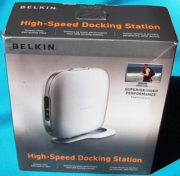WOW BELKIN ExpressCard Notebook Docking Station F5U273  