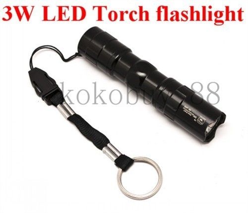 C630 Mini 3W LED Flashlight Torch For Sporting Camping  