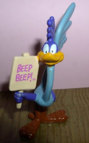 Warner Brothers Loony Tunes Road Runner Collector Figurine Cake Topper 